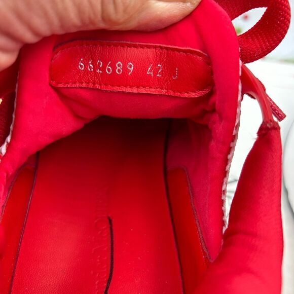 Men’s Alexander Mcqueen oversized runner sneakers, size 42, made in Italy - Picture 8 of 9
